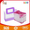 clear custom pvc coated cotton bag